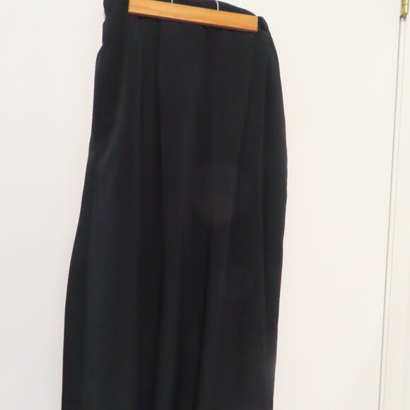 Women's Willow Ridge Black Elastic Waist w belt loops 2 pockets Size 12p - Picture 1 of 6